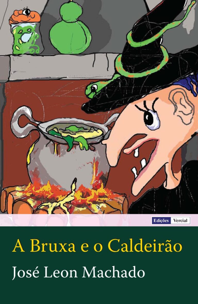 Capa do livro A Bruxa e o Caldeirão