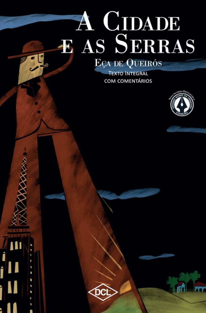 Capa do livro A Cidade e as Serras