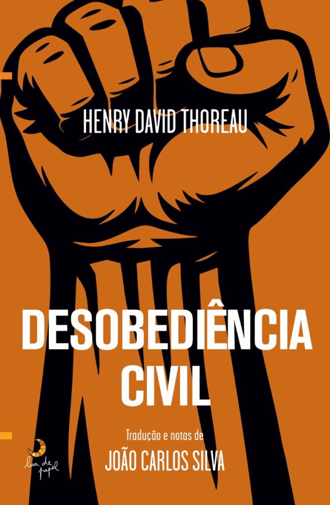 Capa do livro A Desobediência Civil