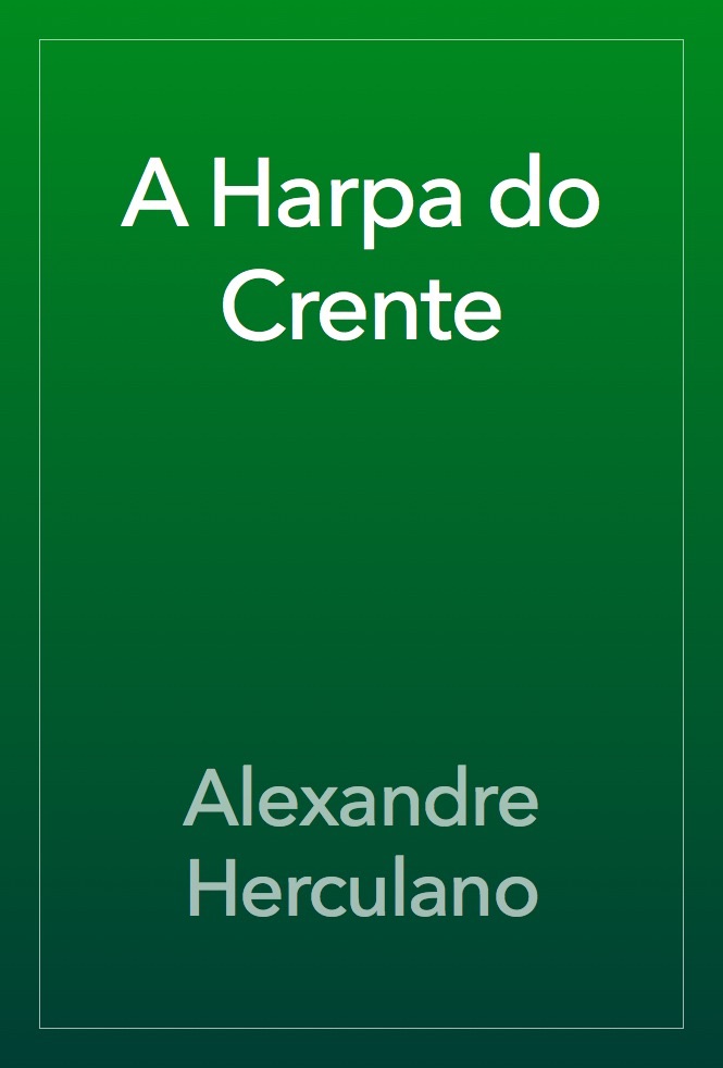 Capa do livro A Harpa do Crente