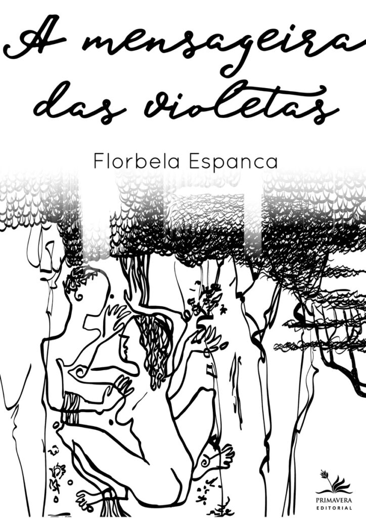 Capa do livro A Mensageira das Violetas
