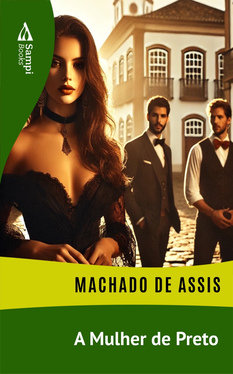 Capa do livro A Mulher de Preto