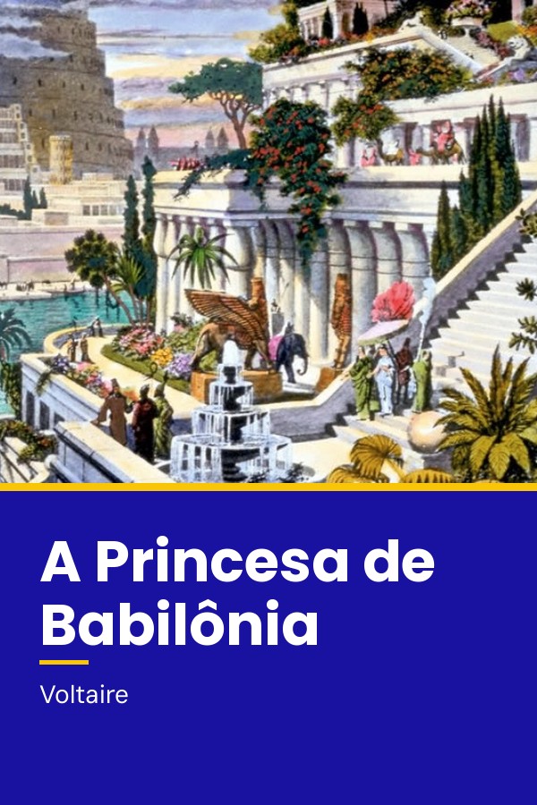 Capa do livro A Princesa de Babilônia