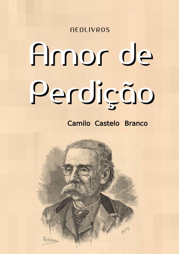 Capa do livro Amor de Perdição