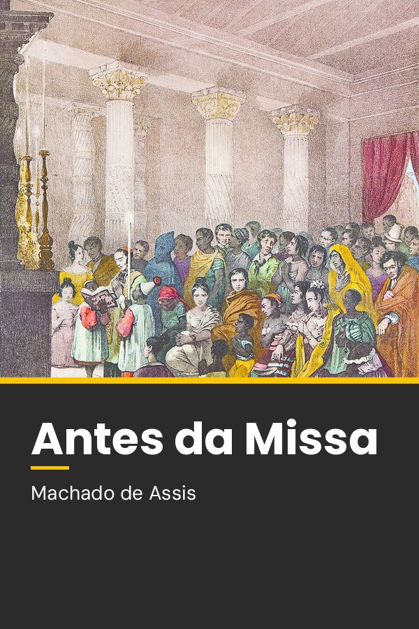 Capa do livro Antes da Missa