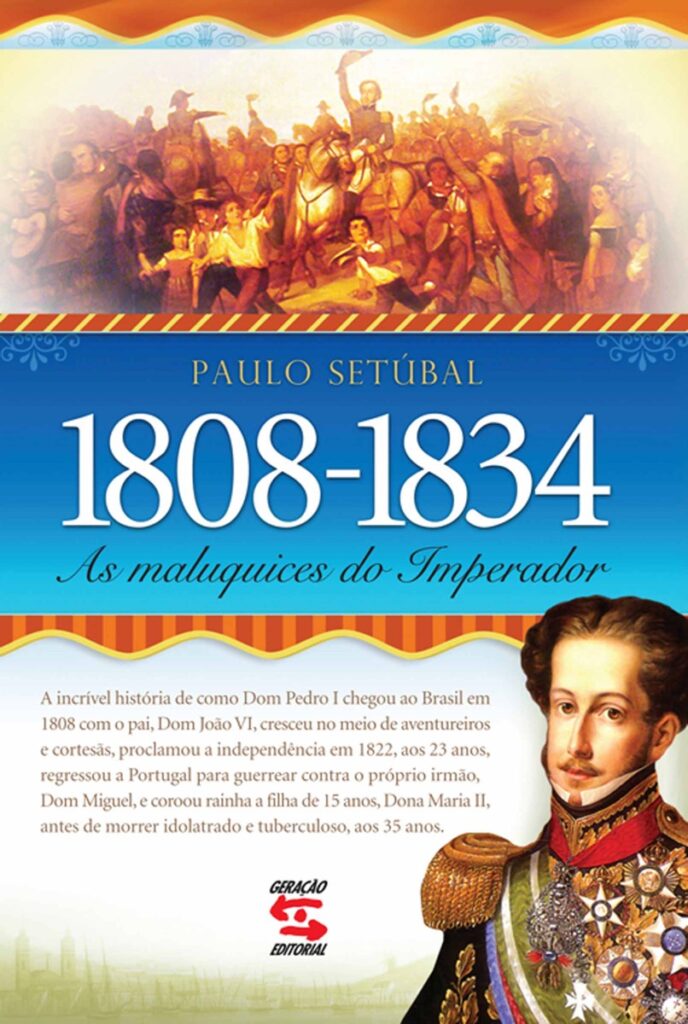 Capa do livro As Maluquices do Imperador