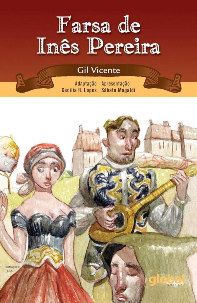 Capa do livro Farsa de Inês Pereira