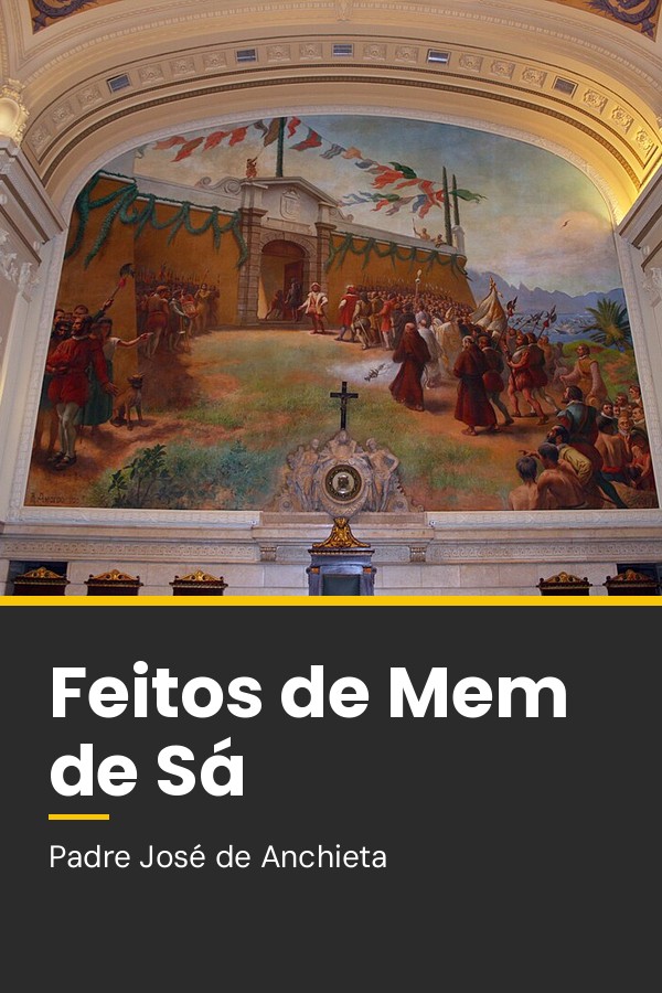 Capa do livro Feitos de Mem de Sá