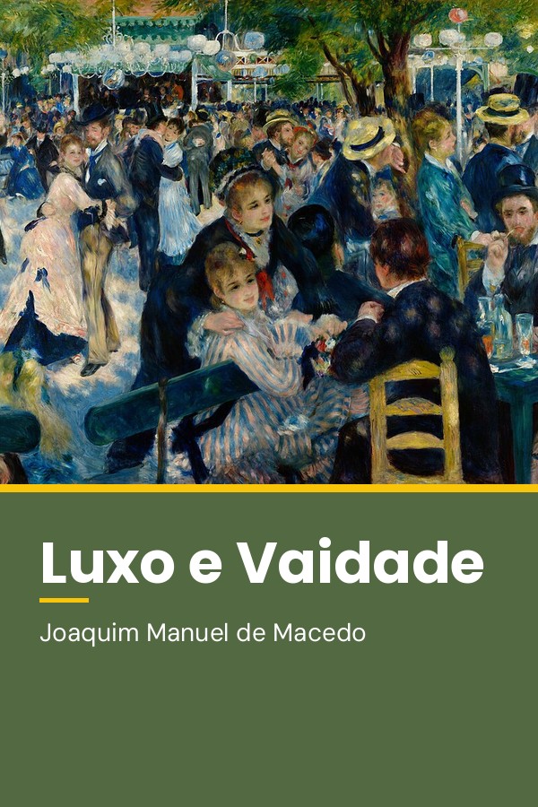 Capa do livro Luxo e Vaidade