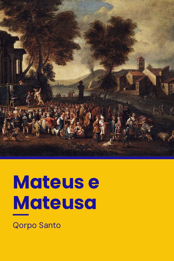 Capa do livro Mateus e Mateusa