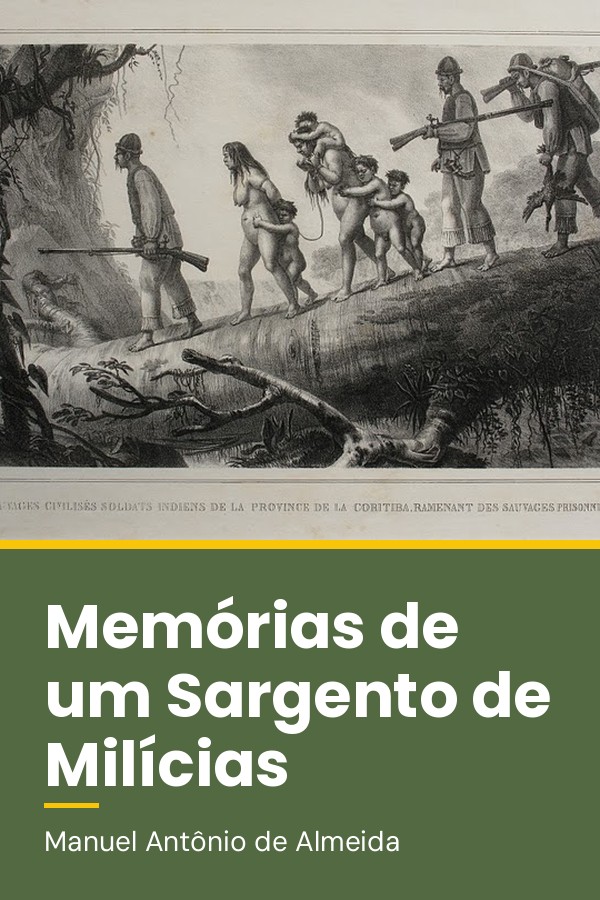 Capa do livro Memórias de um Sargento de Milícias
