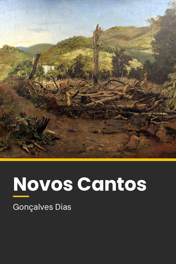 Capa do livro Novos Cantos