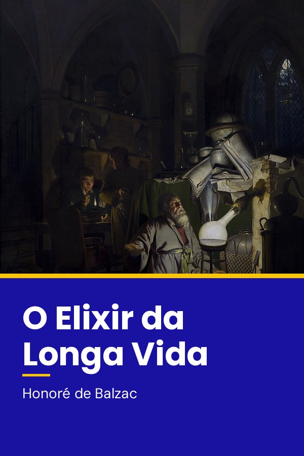 Capa do livro O Elixir da Longa Vida