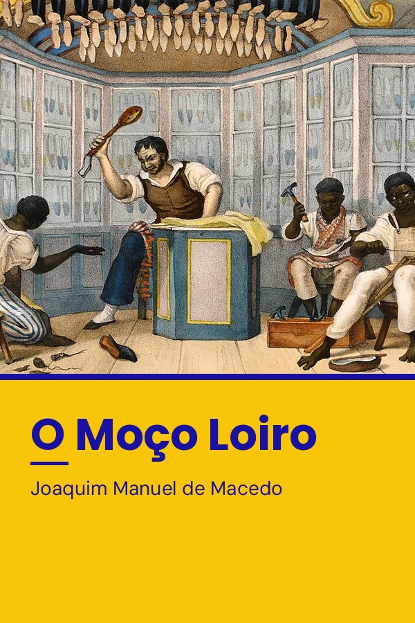 Capa do livro O Moço Loiro