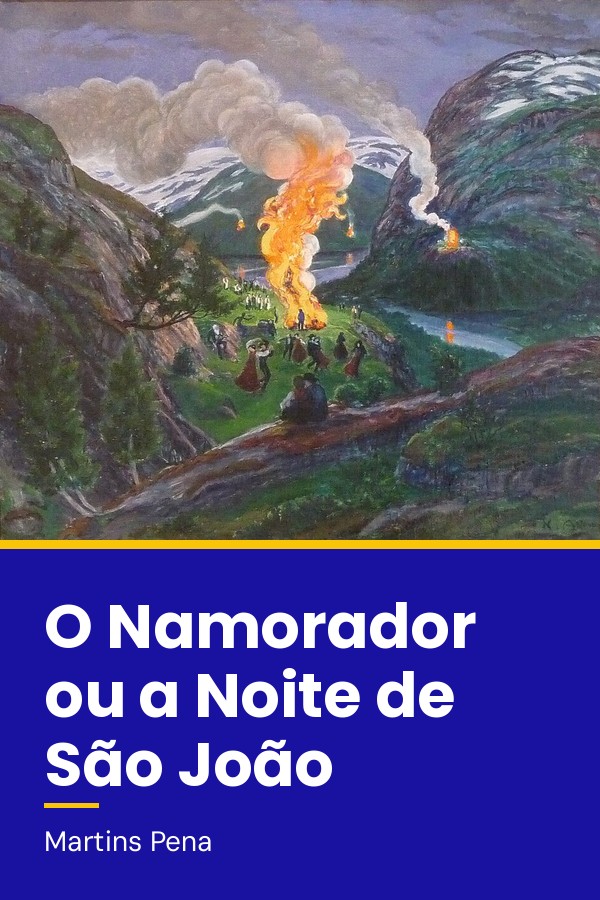 Capa do livro O Namorador ou a Noite de São João