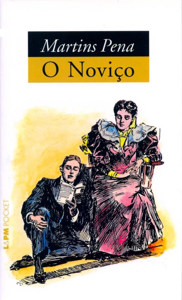 Capa do livro O Noviço