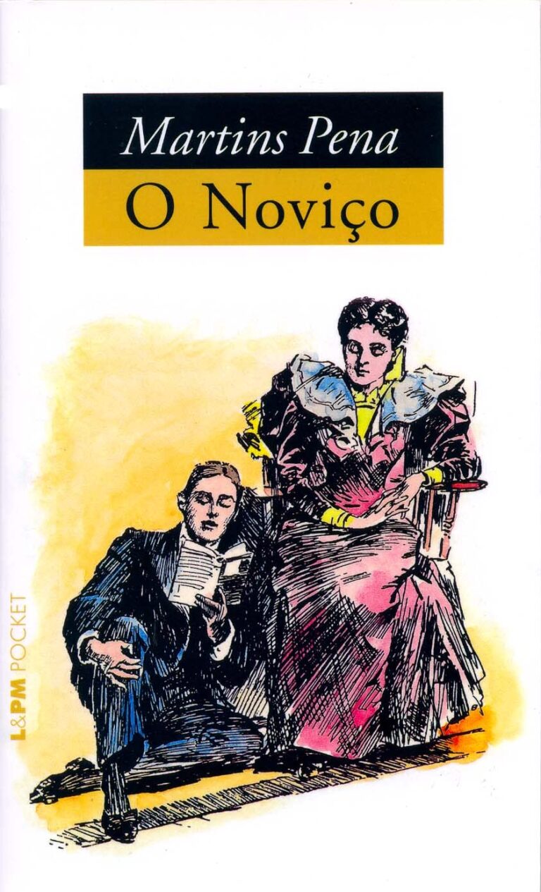 Capa do livro O Noviço