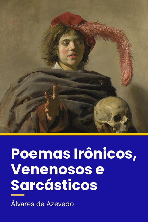 Capa do livro Poemas Irônicos, Venenosos e Sarcásticos