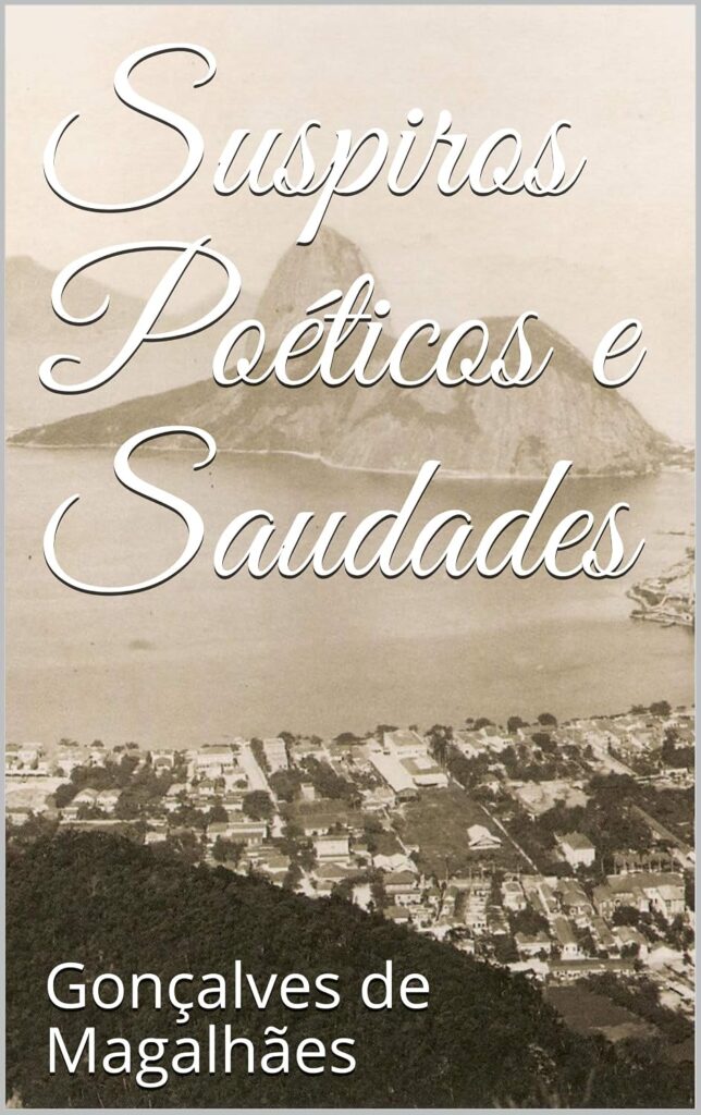 Capa do livro Suspiros Poéticos e Saudades