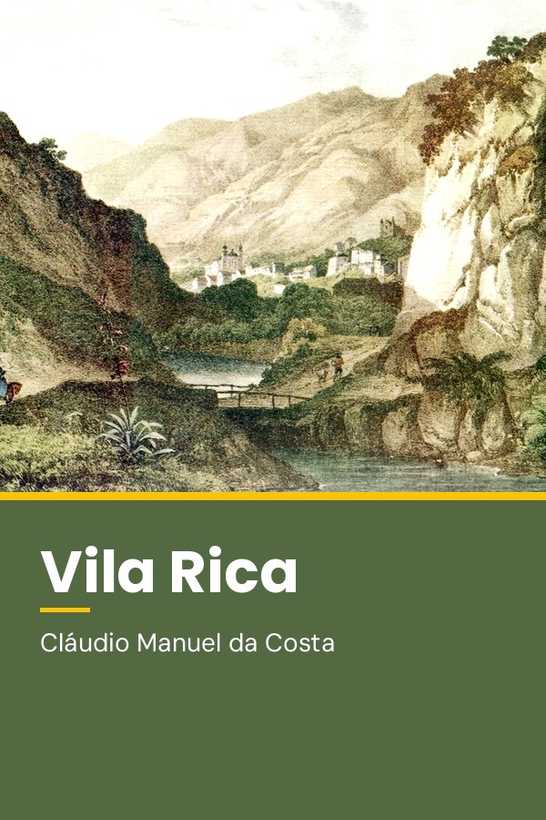 Capa do livro Vila Rica
