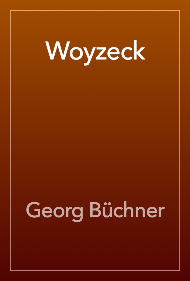 Capa do livro Woyzeck