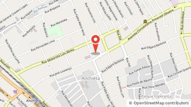 Nossas Unidades Mapa da Unidade Anchieta - Praça Nazaré