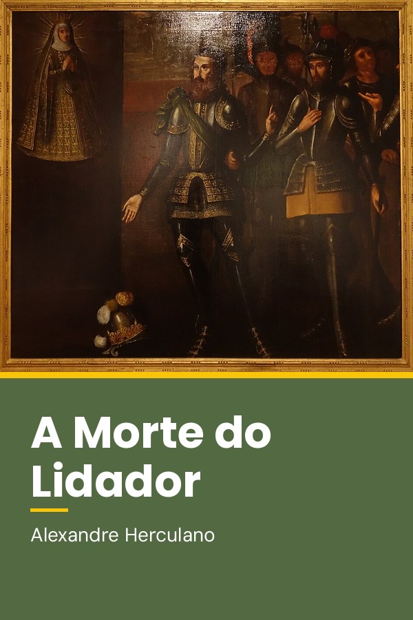 Capa do livro A Morte do Lidador