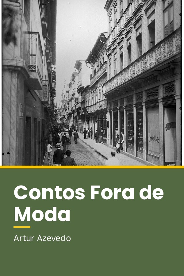 Capa do livro Contos Fora de Moda