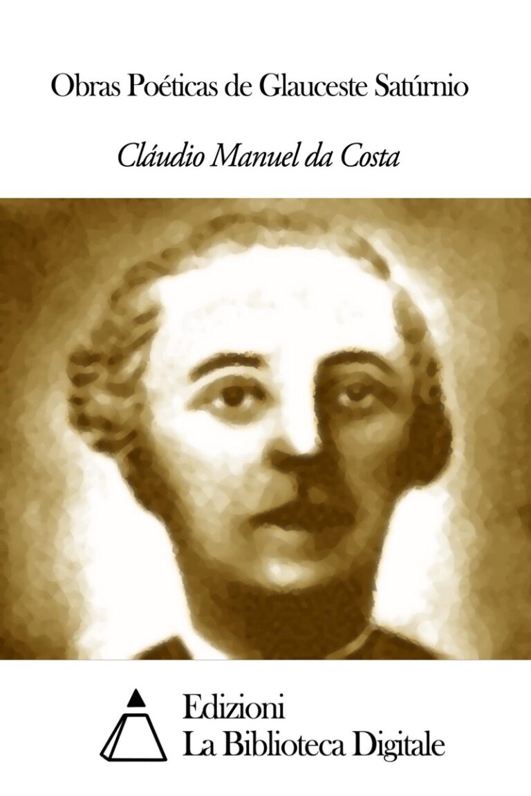 Capa do livro Obras Poéticas de Glauceste Satúrnio